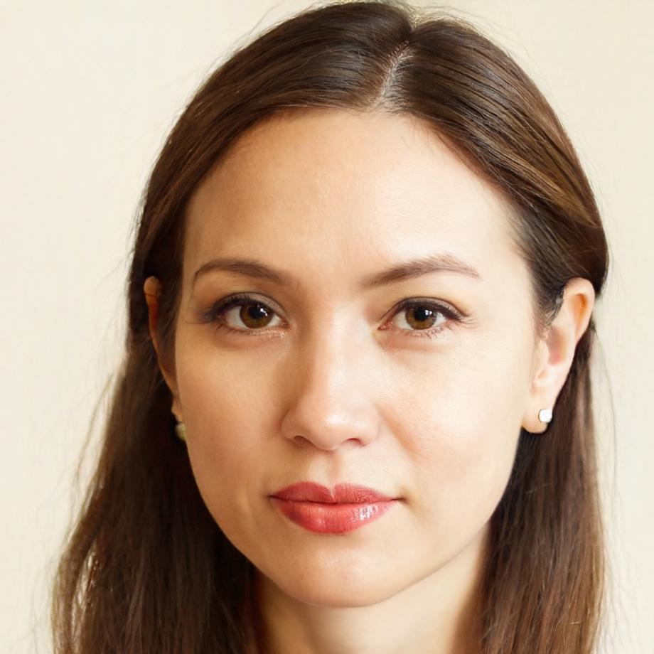 Portrait of satisfied business client